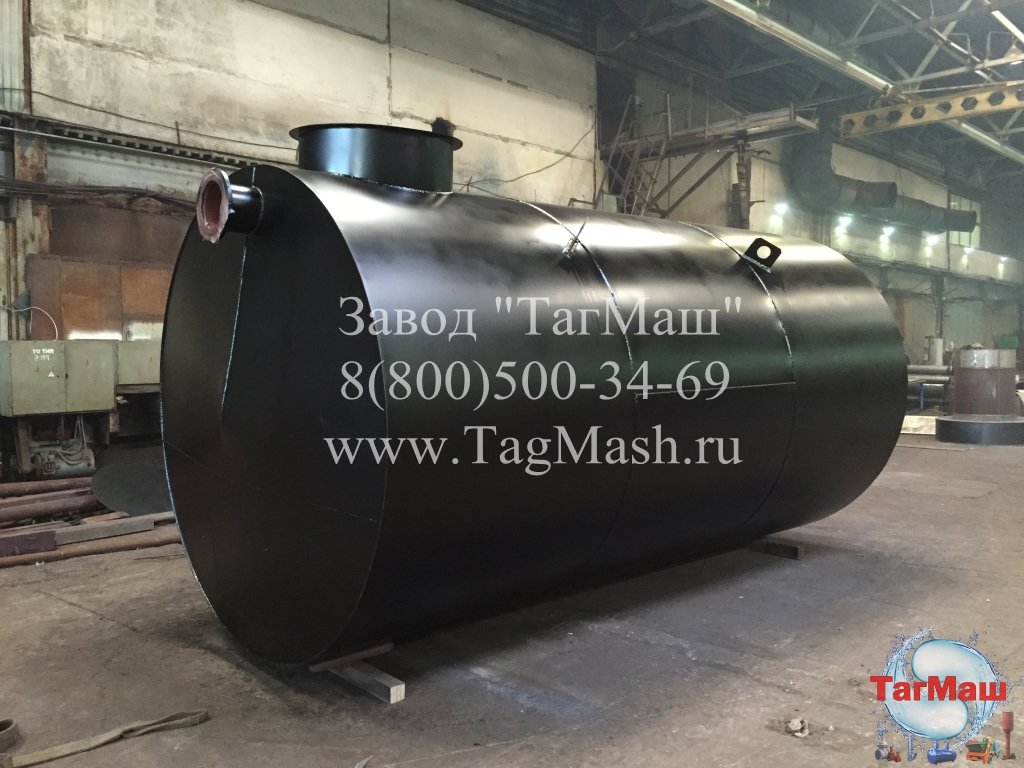 Пожарный резервуар для воды 35 м³