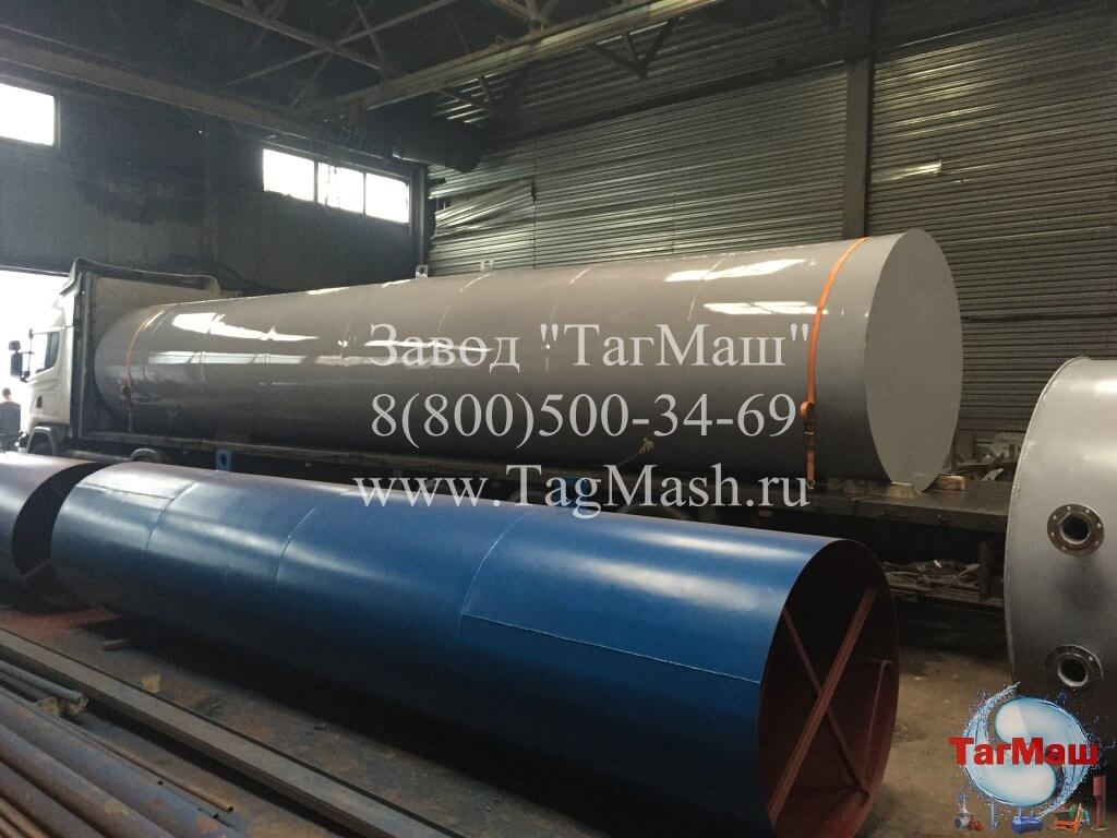 Стальной резервуар для воды 40 м3