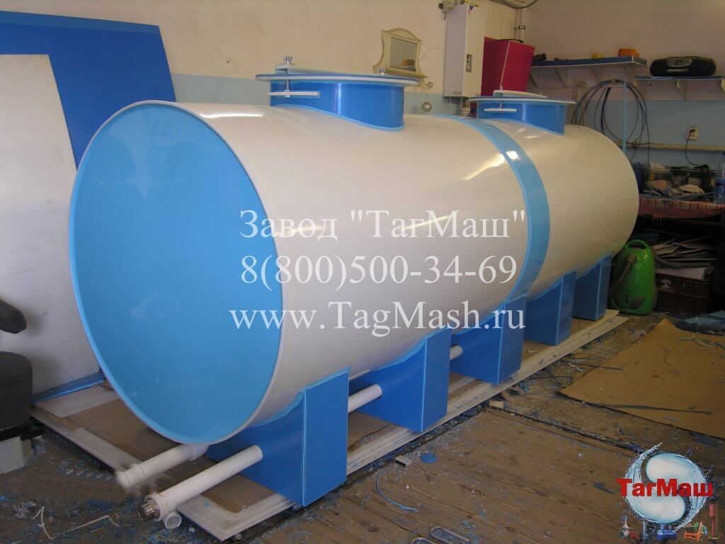 Стальной резервуар для воды 25 м3